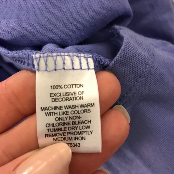 💜NWT Sara Spencer Pretty purple top 2X💜 - Picture 7 of 7